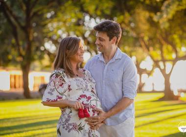 Família de Izabel e Alexandre - Ensaio Gestante