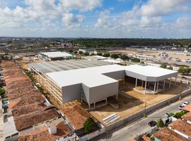 Construção Civil de Imagens aéreas com drone