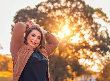 Feminino de Ensaio da Cliente Leila