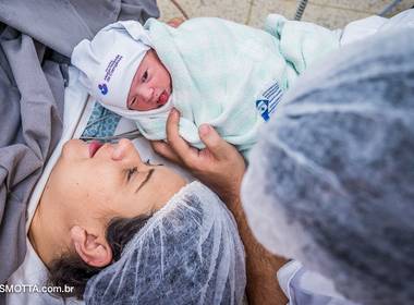 Parto de Antonella | Fotografia de Nascimento