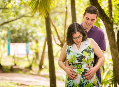 Ensaio Gestante de Crislaine & Wagner