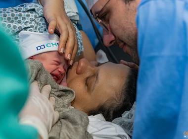 Partos de Andrea + Felipe = Theresa