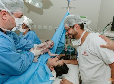 Partos de Virgínia + Haroldo = Benício