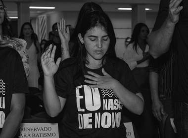 Batismo de Batismo na Igreja Quadrangular Sede Região