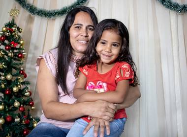 Ensaio de natal de Ensaio de Natal Gilmair e família 