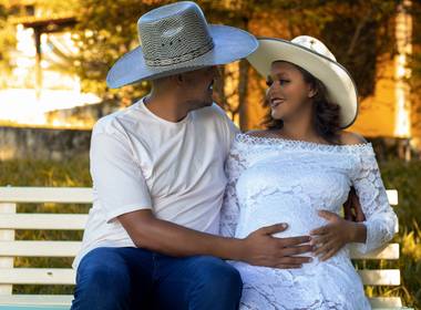 Ensaio Gestante de Ensaio Gestante Thais 