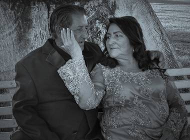 Ensaio de casal de Bodas de Ouro Tereza e José 