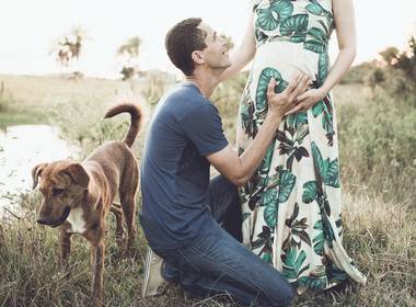 Ensaio Gestante de Ensaio Gestante no Sitio - Raquel