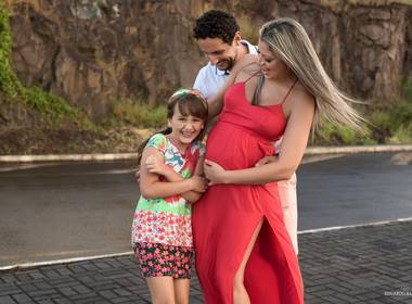 Gestação de Iracema + Jadson + Valentina = Joaquim