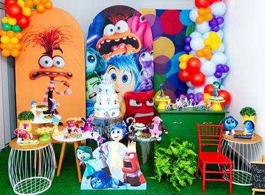 Aniversários Infantis de Aniversário Vitor 7 Anos - Divertidamente 2