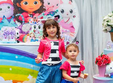 Aniversários Infantis de Aniversário Aurora 6 Anos e Serena 2 Anos 