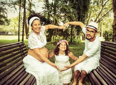 Gestante de Ensaio Gestante - Nadja - Jardim Botânico - SP 