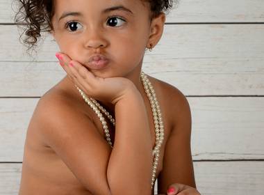 Mini Ensaios Infantis de Mini Ensaio Maria Luiza