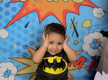 Mini Ensaios Infantis de Mini Ensaio - Enzo - Batman