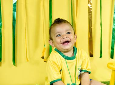 Acompanhamento Infantil Studio de Copa 2018 - Vitor nosso modelo oficial