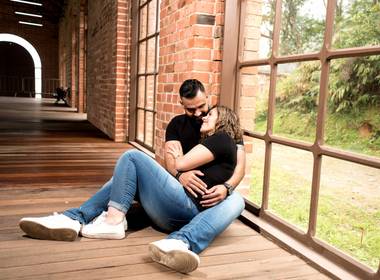 Pré Wedding  de Pré wedding - Roberta e Felipe - Paranapiacaba