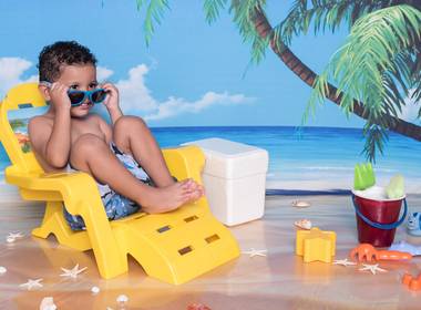 Mini Ensaios Infantis de Mini Ensaio de Verão - Vitor