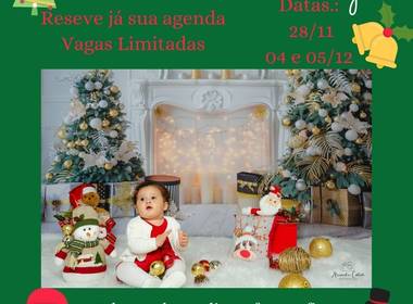 Mini Ensaios Infantis de ENSAIO DE NATAL - 2021