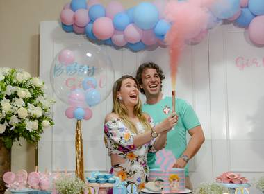 CHÁ REVELAÇÃO de ALINE E UMBERTO