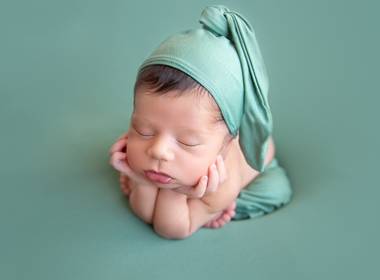 Newborn de Benício, 14 dias