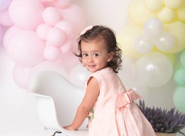 Ensaio Infantil de Ensaio 2 anos da Andressa