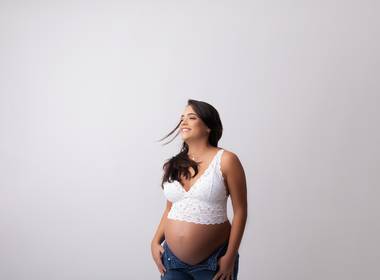 Gestante de Larisssa, 30 semanas