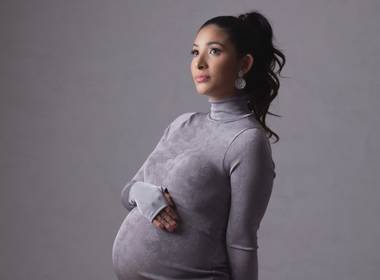 Gestante de Bárbara, 31 semanas