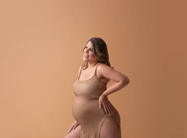 Gestante de Raissa, 32 semanas