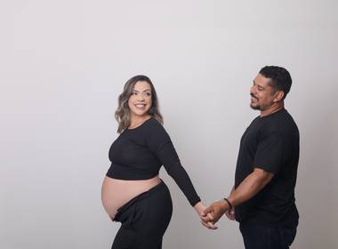 Gestante de Juliana, 32 semanas