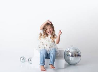 Ensaio Infantil de Maria, 3 anos