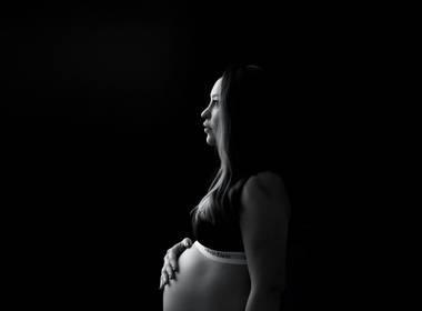 Gestante de Adriana, 31 semanas