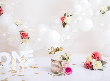 Celebrar (Smash The Cake) de Luiza completou um ano - Smash The Cake