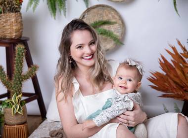 Ensaio Família de Especial Amor de Mãe - Aline