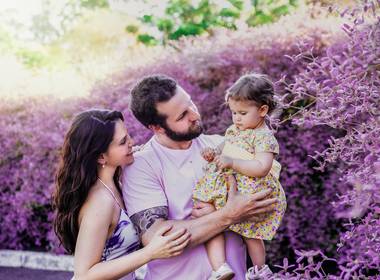 Ensaio Família de Renata em amor de mãe!