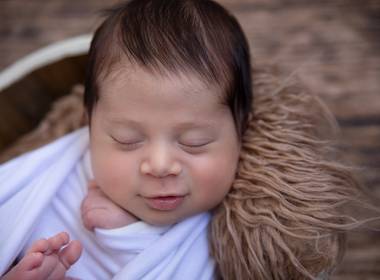 Newborn de Lucas em seus 23 dias de vida