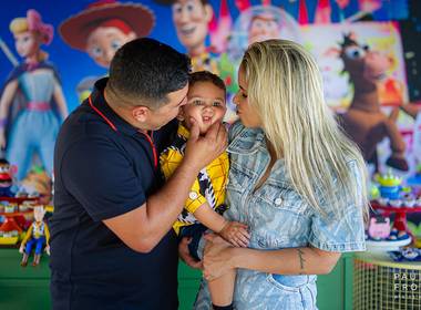 Infantil de Luis Gustavo 2 anos - Fotografia de aniversário