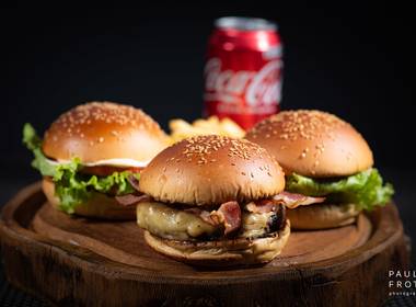 Gastronomia de Queridinho Hamburgueria - Fotos para o cardápio do Ifood