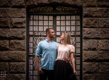 Pré Wedding de Ensaio Pré Wedding da Daniele e Adler - Parque Lage com chuva!