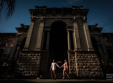 Pré Wedding de  Laurinha e Tadeu, Ensaio Pré-Casamento no Parque Lage, Rio de Janeiro.