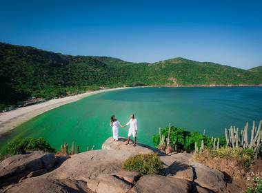 Pré Wedding de Bianca e Bruno - Ensaio Pré Wedding em Arraial do Cabo