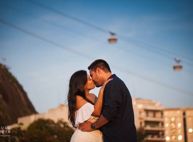 Pré Wedding de Luana e Gabriel - Pré wedding na Urca, Rio de Janeiro