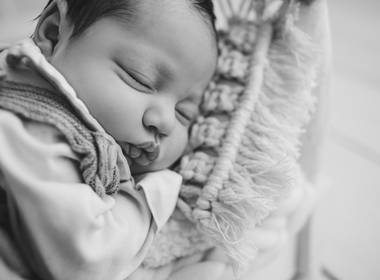 Newborn de Ensaio Newborn em Estúdio - Ravi