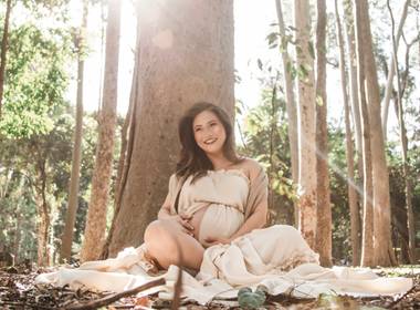 Gestantes de Ensaio Gestante - Mariana