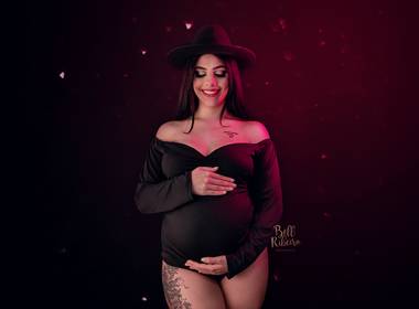 Gestante de Jullia, esperando minha doce Lua