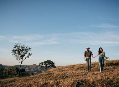 Casal de Nicole e Diogo