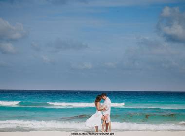Casal de Erica e Mateus- Cancún/México