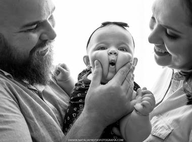 Família de Luísa - 3 meses