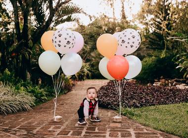 Família de Joaquim fez 1 aninho 