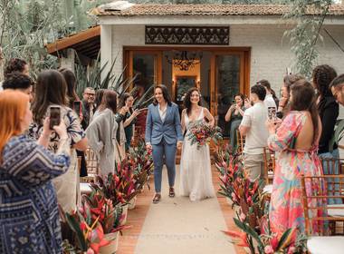 Casamentos de Glenda e Roberta