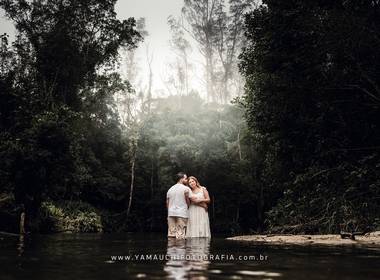 Pré casamento de Thamires e Filipe - Ensaio de Casal no Parque das Neblinas